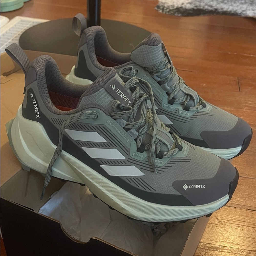 Adidas Terrex Gore-Tex Gray Athletic Shoes